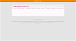 Desktop Screenshot of cleaningservicebiz.com