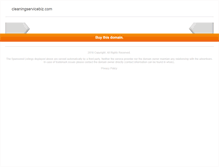 Tablet Screenshot of cleaningservicebiz.com